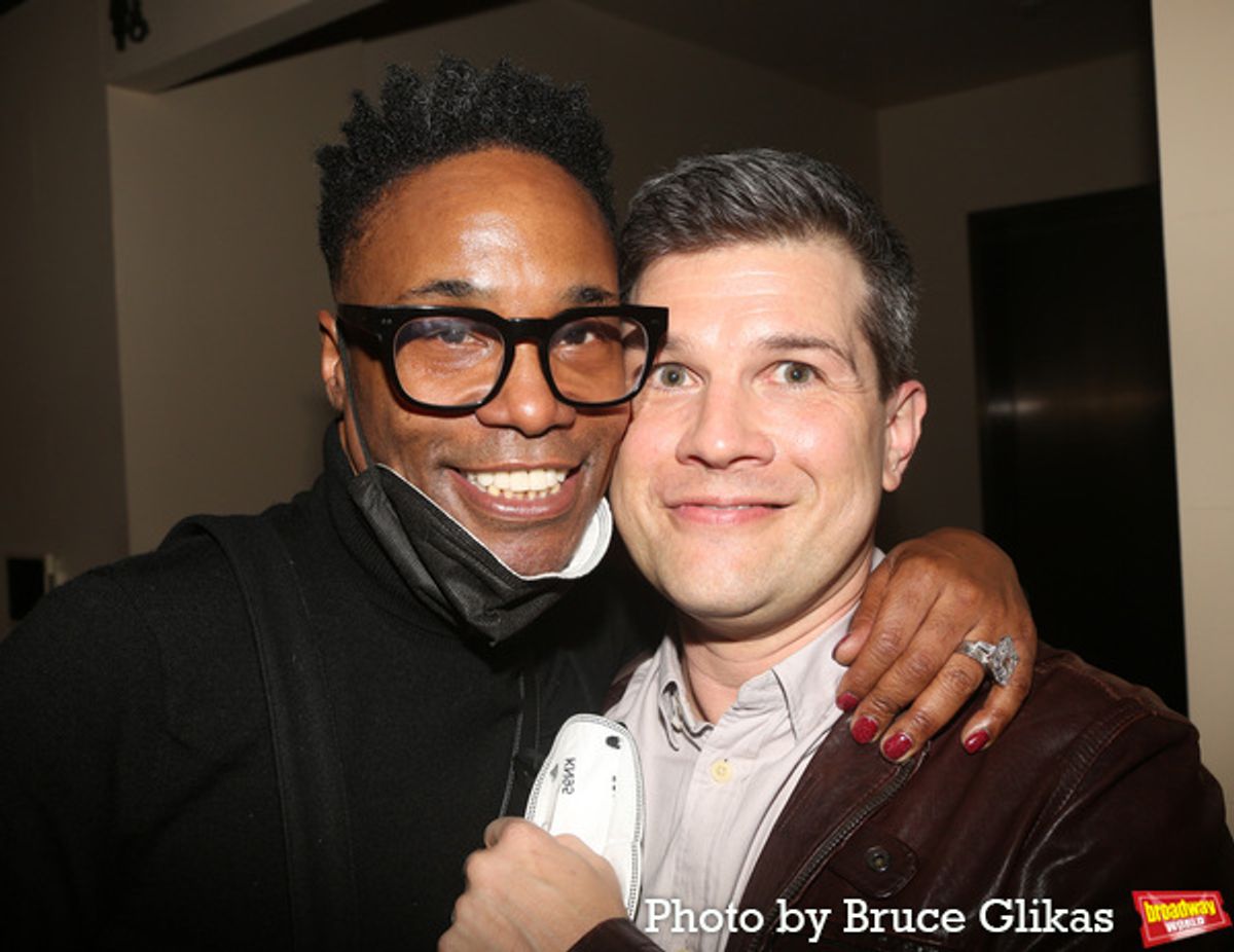 Billy Porter and Stephen Oremus  at 