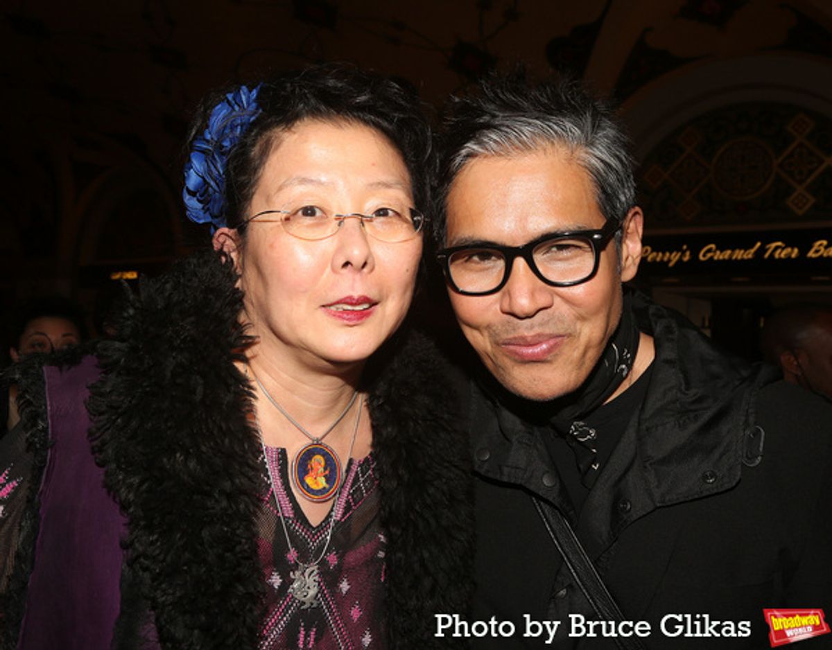 Costume Designer Anita Yavich and Set Designer Clint Ramos  at 