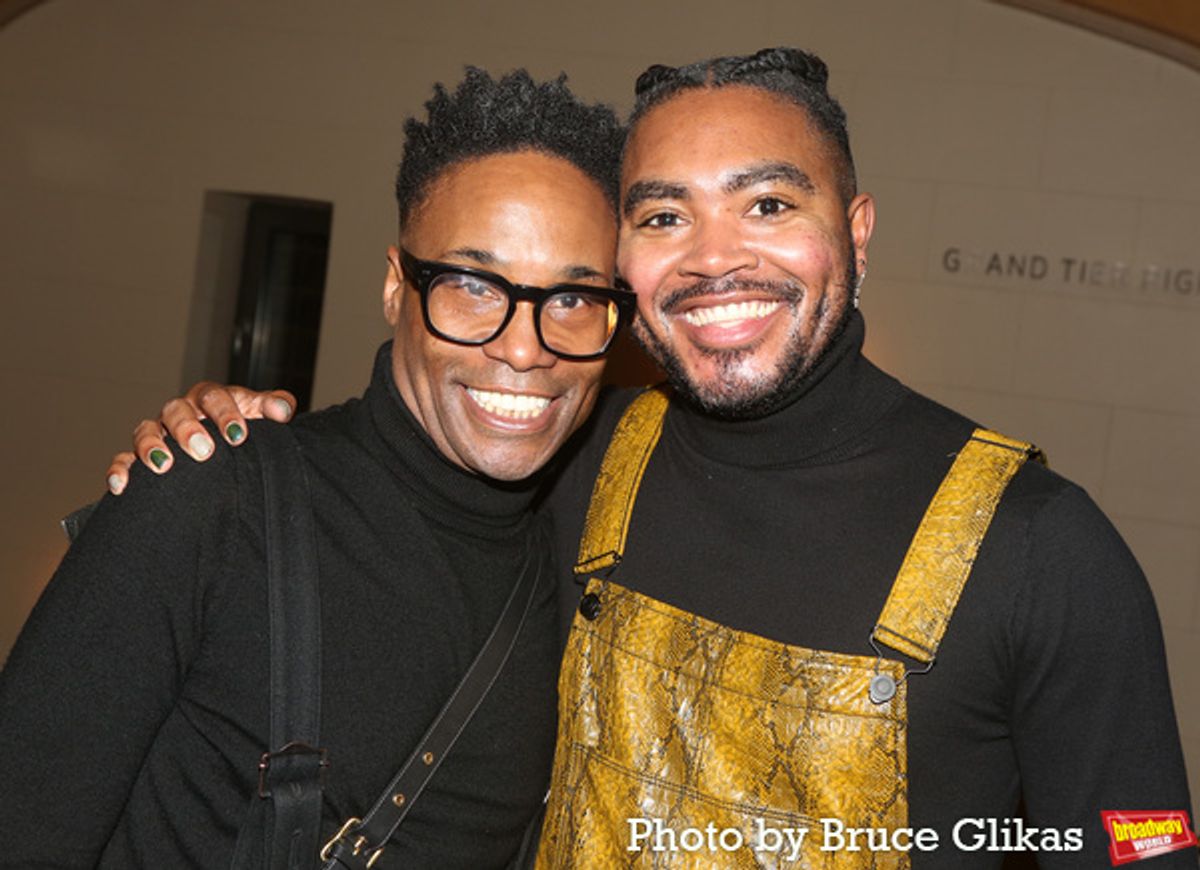 Director Billy Porter and Production Stage Manager Cody Renard Richard at 