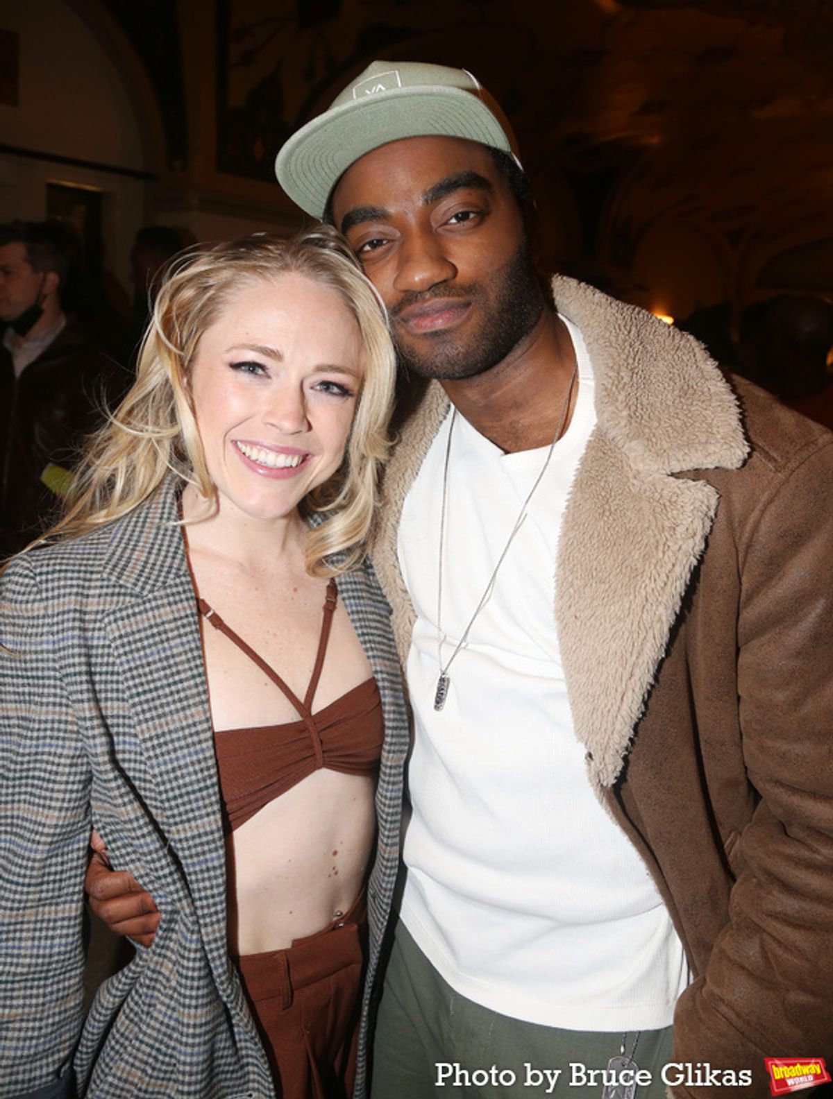 Erika Olson and Jelani Alladin at 