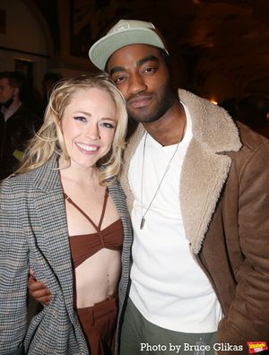 Erika Olson and Jelani Alladin @ BroadwayWorld Erika Olson and Jelani Alladin Photo