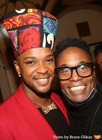 J. Harrison Ghee and Billy Porter Photo