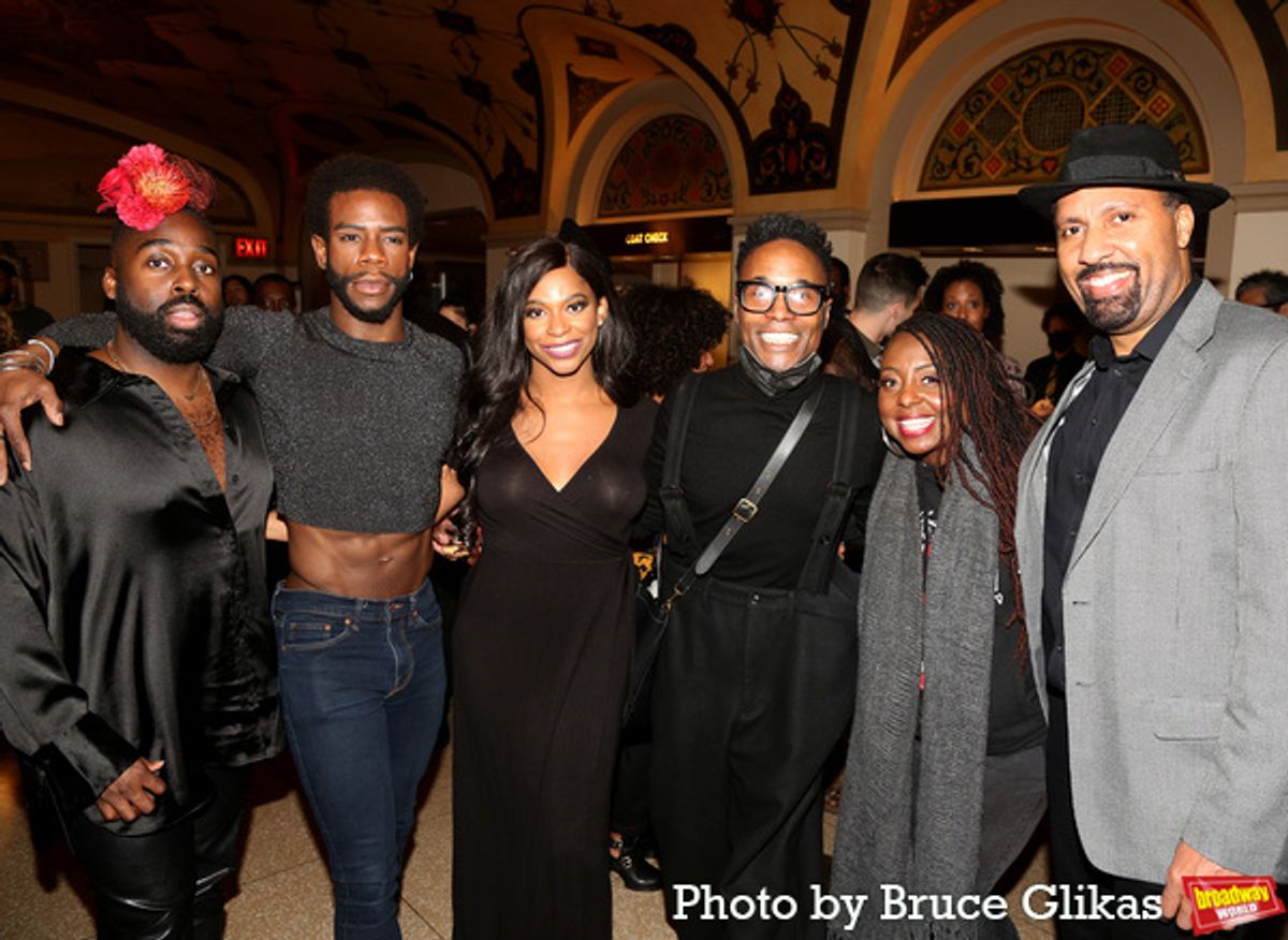 Mykal Kilgore, Antwayn Hopper, Alexandra Grey, Billy Porter, Ledisi and Ken Robinson  at 
