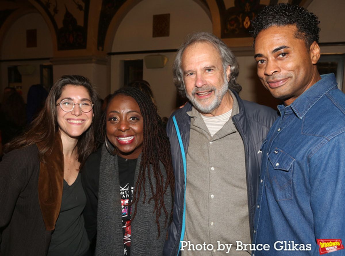 Emily Gersten, Ledisi, F. Richard Pappas and Destan Owens at 