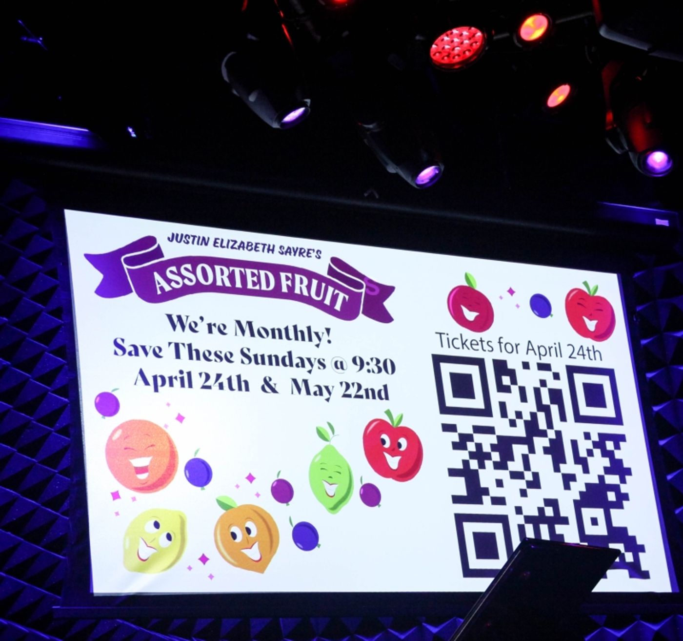 Review: Justin Elizabeth Sayre's ASSORTED FRUIT at Joe's Pub Takes Everyone to Gay Heaven  Image