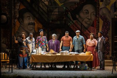 The company of the 2022 Ford’s Theatre world-premiere musical Grace Photo