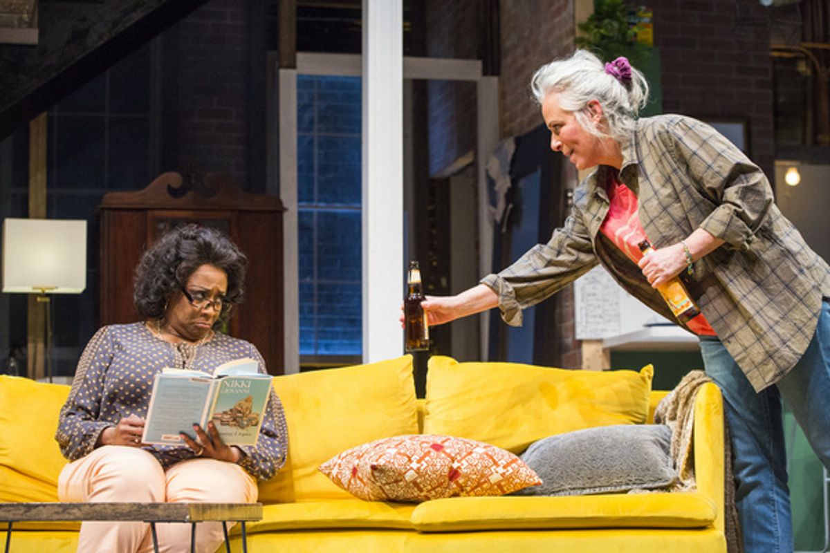 E. Faye Butler and Jane Kaczmarek  at 