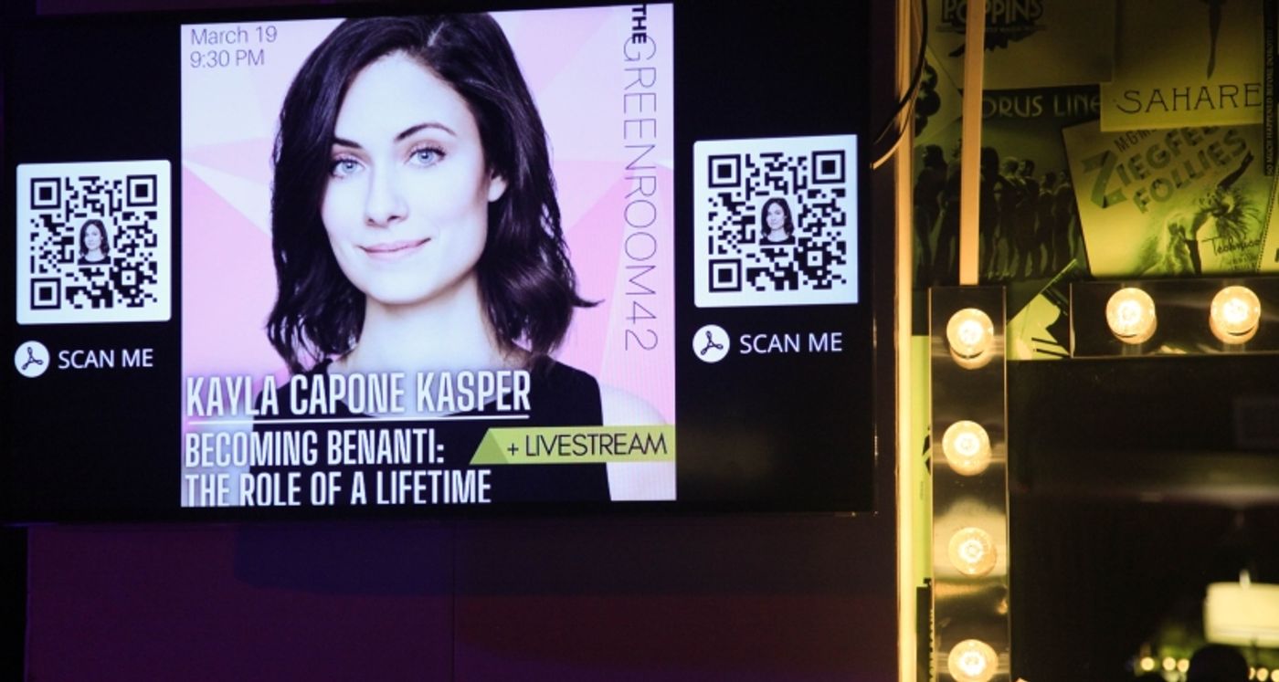 Review: BECOMING BENANTI: THE ROLE OF A LIFETIME at The Green Room 42 Becomes Kayla Capone Kasper  Image