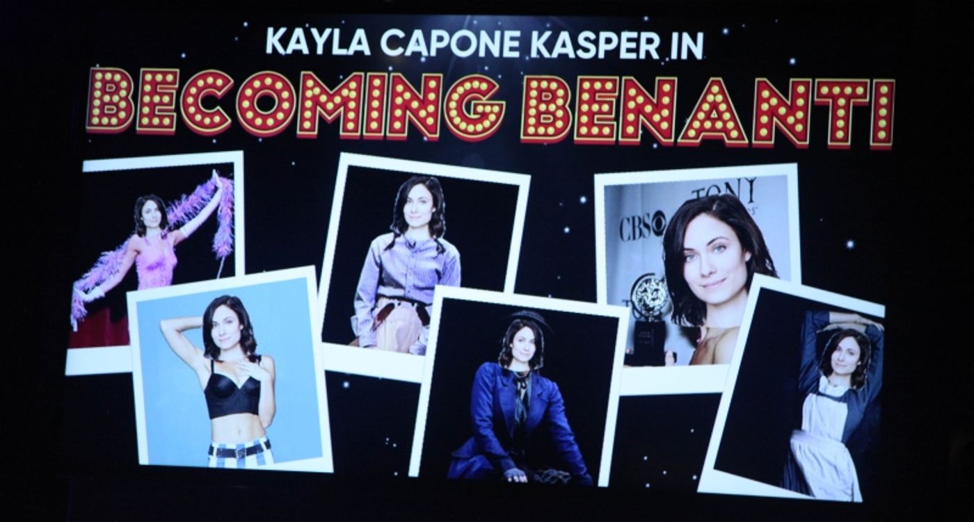 Review: BECOMING BENANTI: THE ROLE OF A LIFETIME at The Green Room 42 Becomes Kayla Capone Kasper Review: BECOMING BENANTI: THE ROLE OF A LIFETIME at The Green Room 42 Becomes Kayla Capone Kasper Image