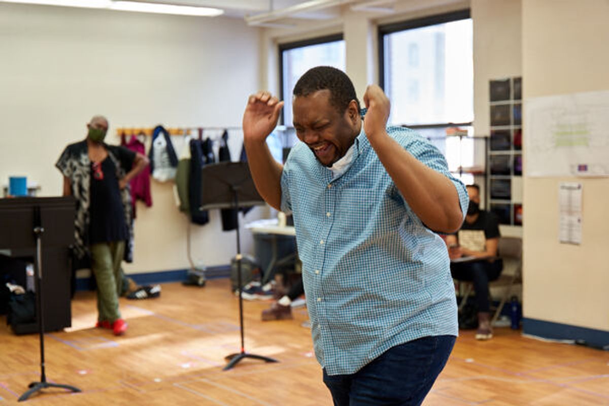 John-Andrew Morrison at Photos: Go Inside Rehearsal for A STRANGE LOOP on Broadway!