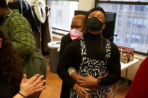 Vicki Whooper and John-Michael Lyles @ BroadwayWorld Vicki Whooper and John-Michael Lyles Photo