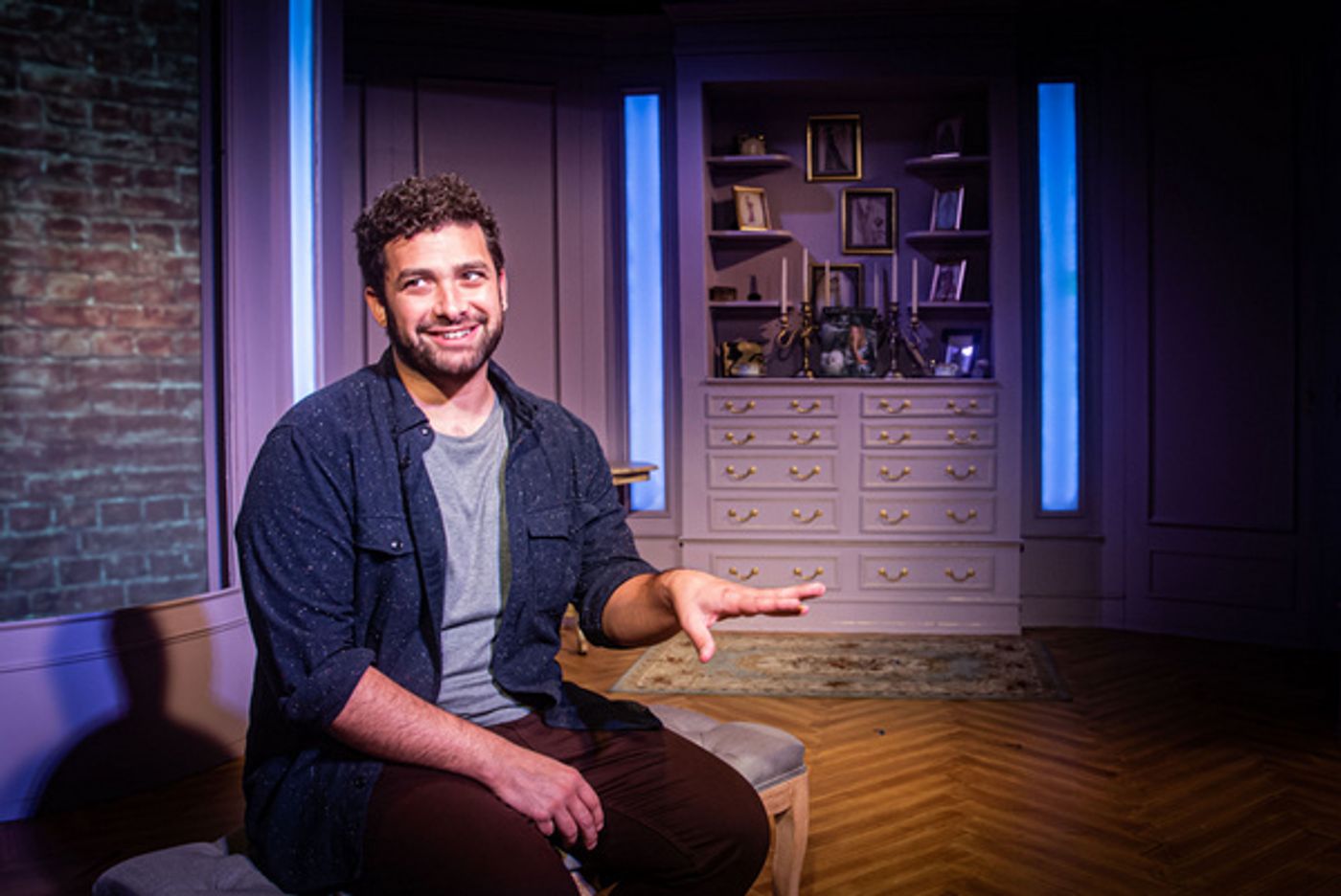 Photos: First Look At Mike Millan In BUYER & CELLAR At Celebration Theatre, Opening March 25  Image
