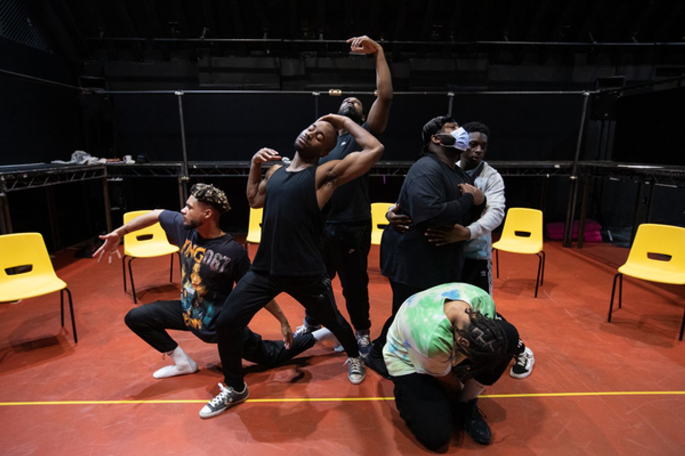Photos: Inside Rehearsal For FOR BLACK BOYS WHO HAVE CONSIDERED SUICIDE WHEN THE HUE GETS TOO HEAVY  Image