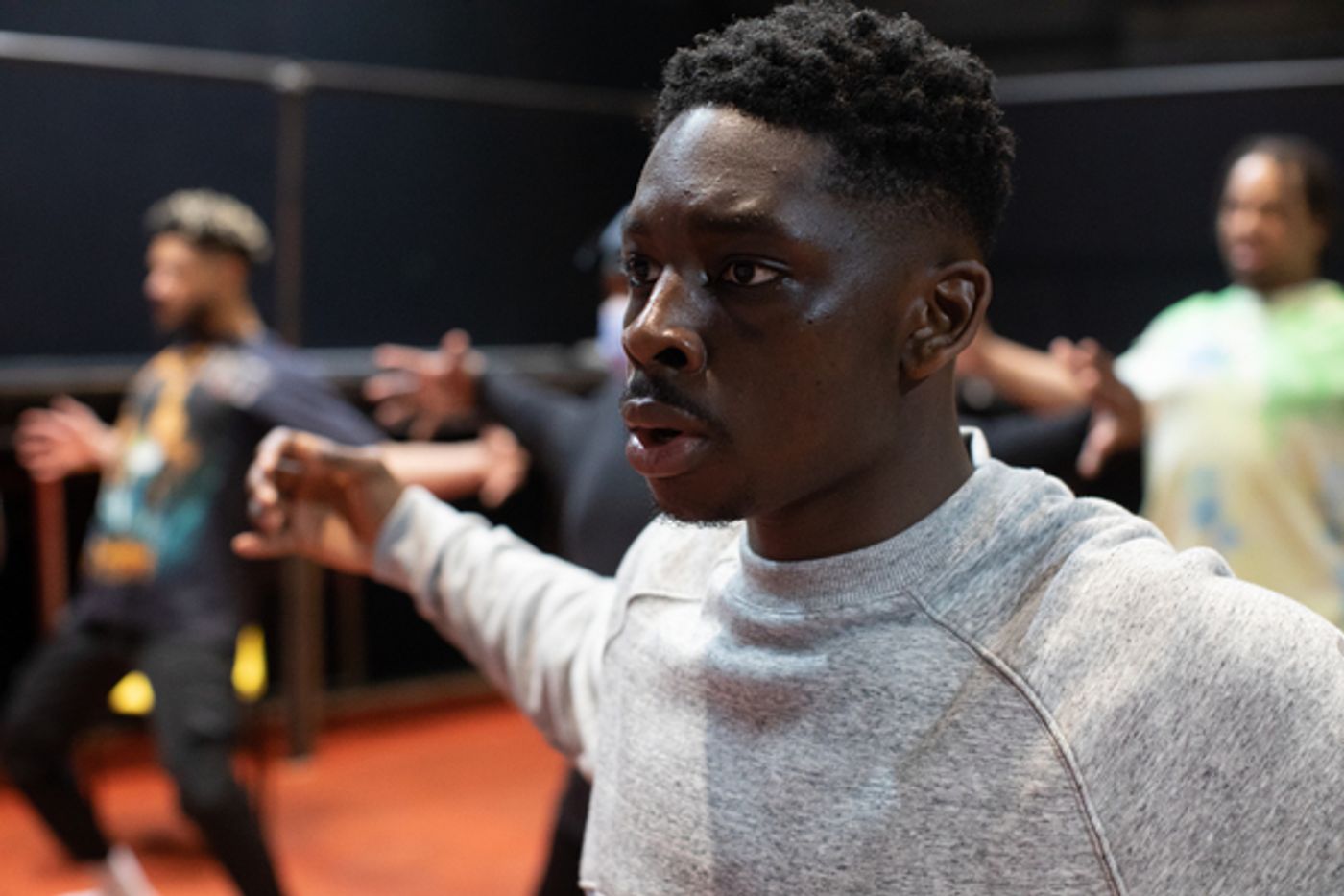 Photos: Inside Rehearsal For FOR BLACK BOYS WHO HAVE CONSIDERED SUICIDE WHEN THE HUE GETS TOO HEAVY  Image