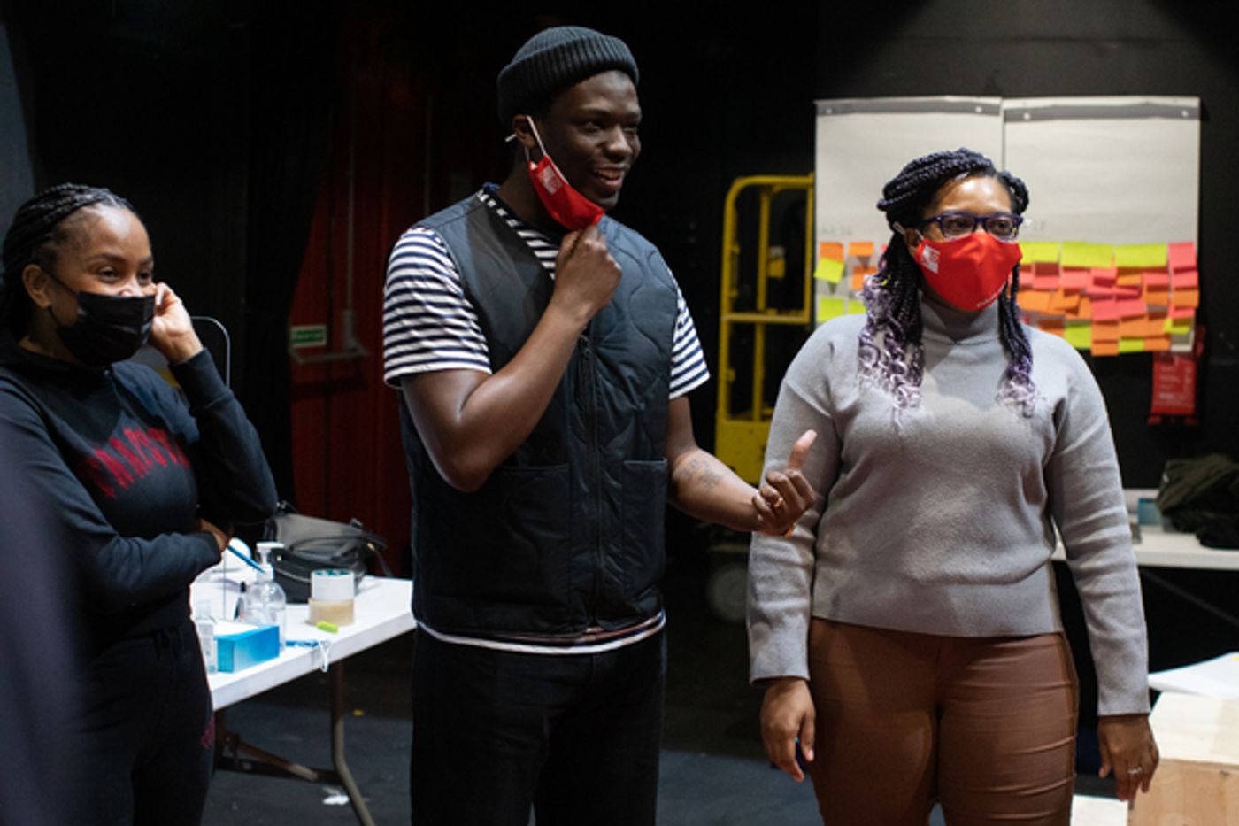 Photos: Inside Rehearsal For FOR BLACK BOYS WHO HAVE CONSIDERED SUICIDE WHEN THE HUE GETS TOO HEAVY  Image