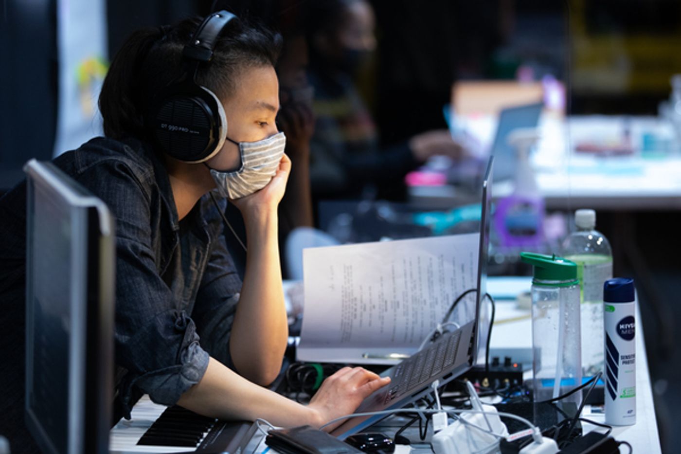 Photos: Inside Rehearsal For FOR BLACK BOYS WHO HAVE CONSIDERED SUICIDE WHEN THE HUE GETS TOO HEAVY  Image