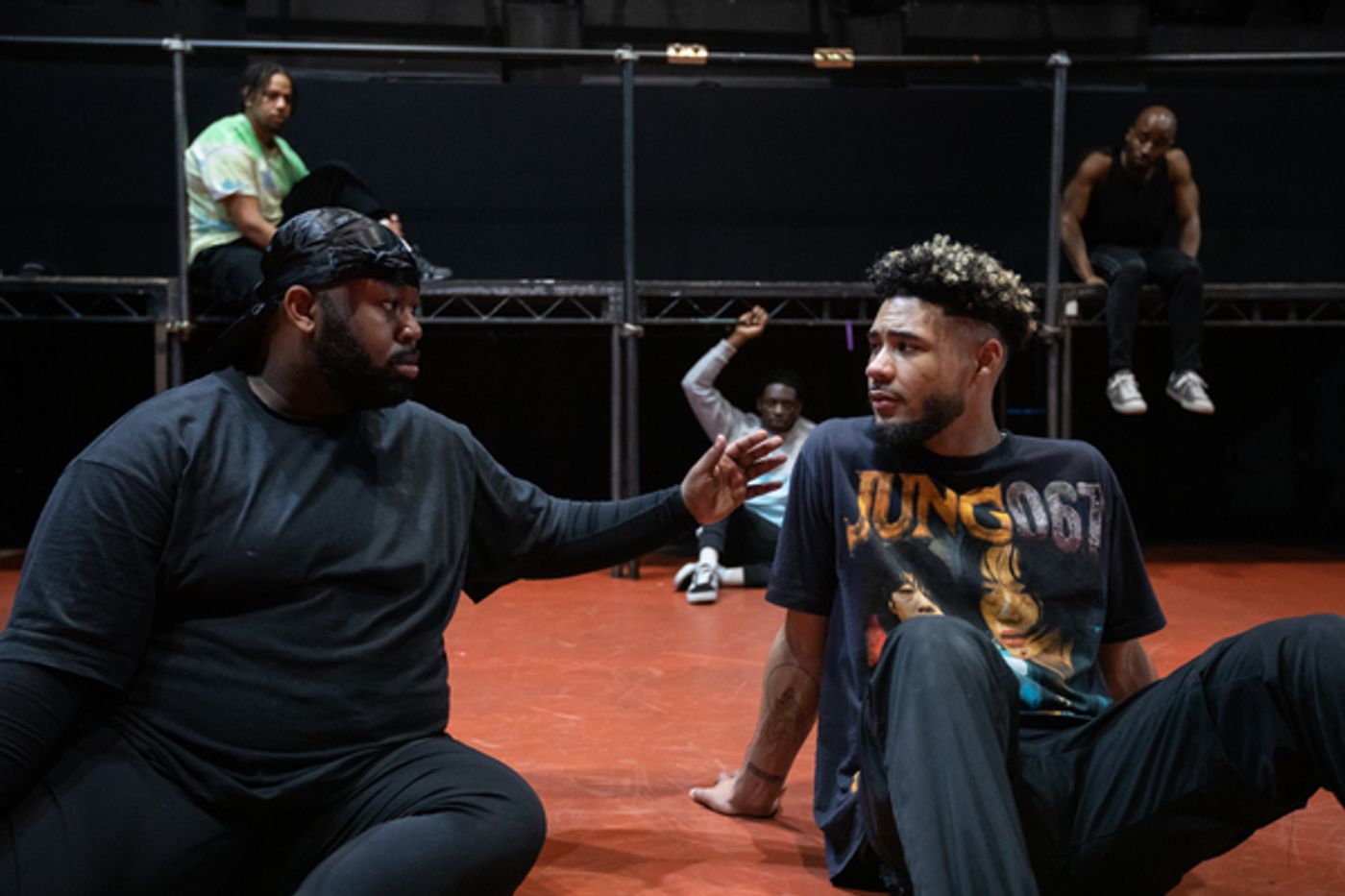 Photos: Inside Rehearsal For FOR BLACK BOYS WHO HAVE CONSIDERED SUICIDE WHEN THE HUE GETS TOO HEAVY  Image