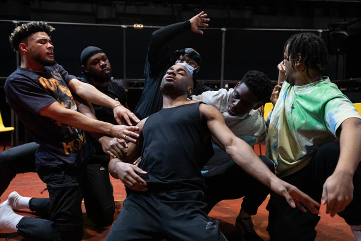 Company at Photos: Inside Rehearsal For FOR BLACK BOYS WHO HAVE CONSIDERED SUICIDE WHEN THE HUE GETS TOO HEAVY
