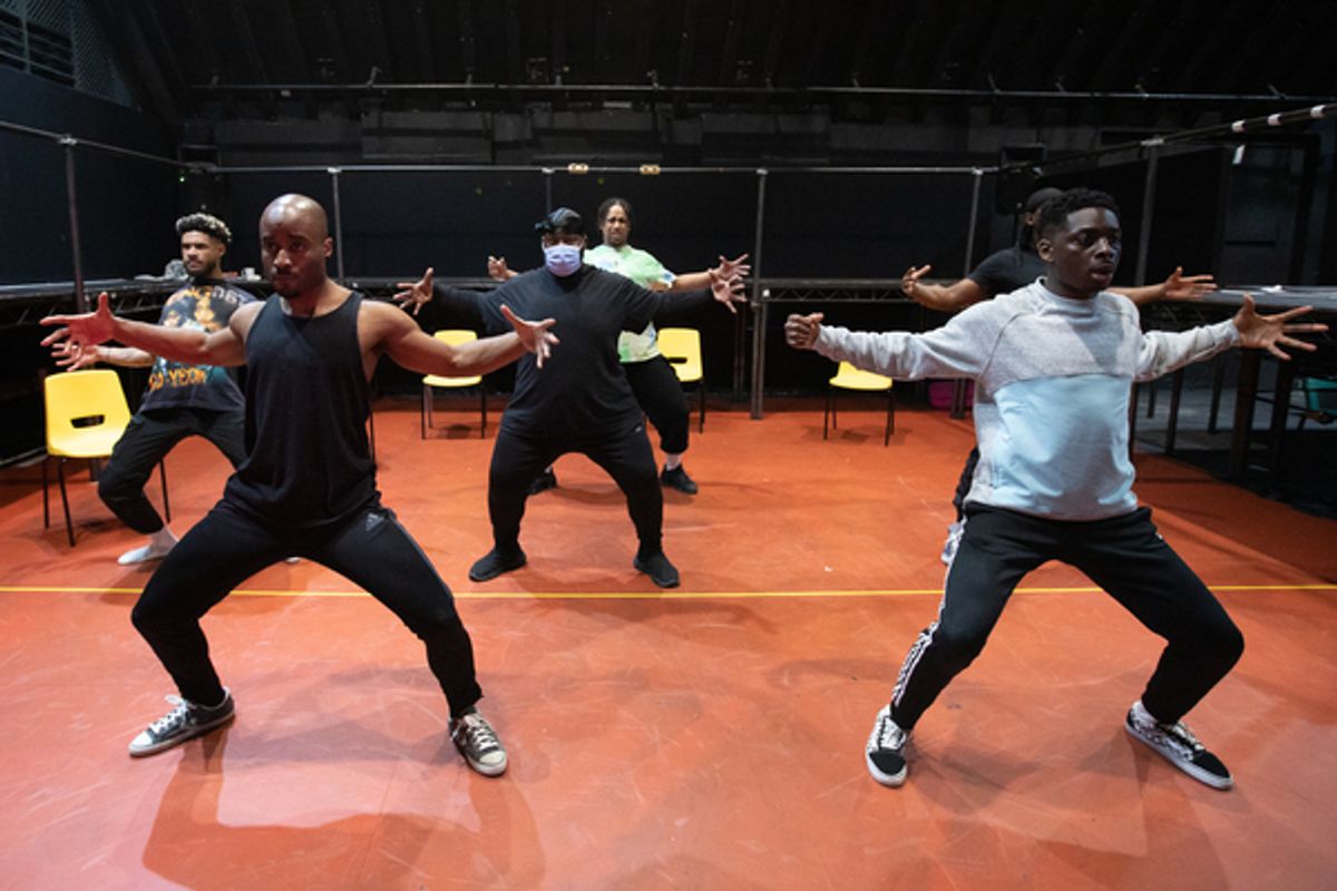 Company at Photos: Inside Rehearsal For FOR BLACK BOYS WHO HAVE CONSIDERED SUICIDE WHEN THE HUE GETS TOO HEAVY