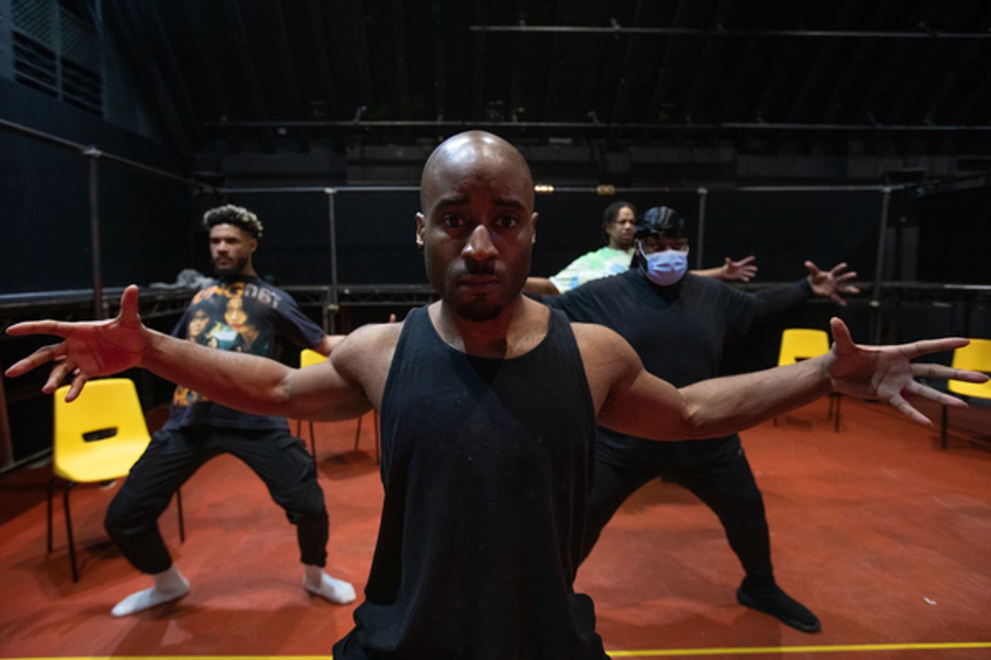 Photos: Inside Rehearsal For FOR BLACK BOYS WHO HAVE CONSIDERED SUICIDE WHEN THE HUE GETS TOO HEAVY  Image