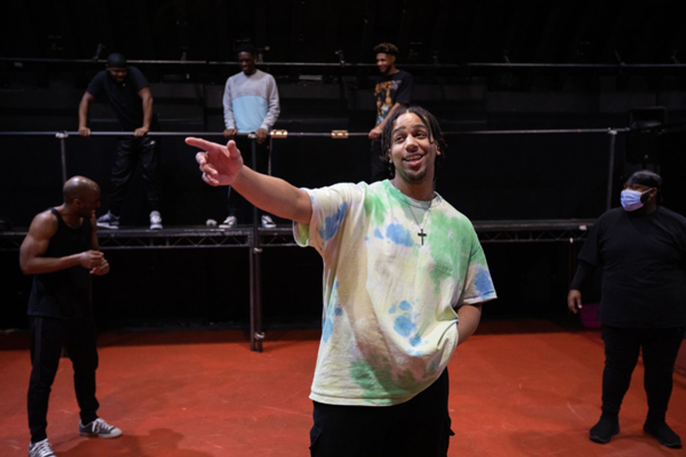 Photos: Inside Rehearsal For FOR BLACK BOYS WHO HAVE CONSIDERED SUICIDE WHEN THE HUE GETS TOO HEAVY  Image