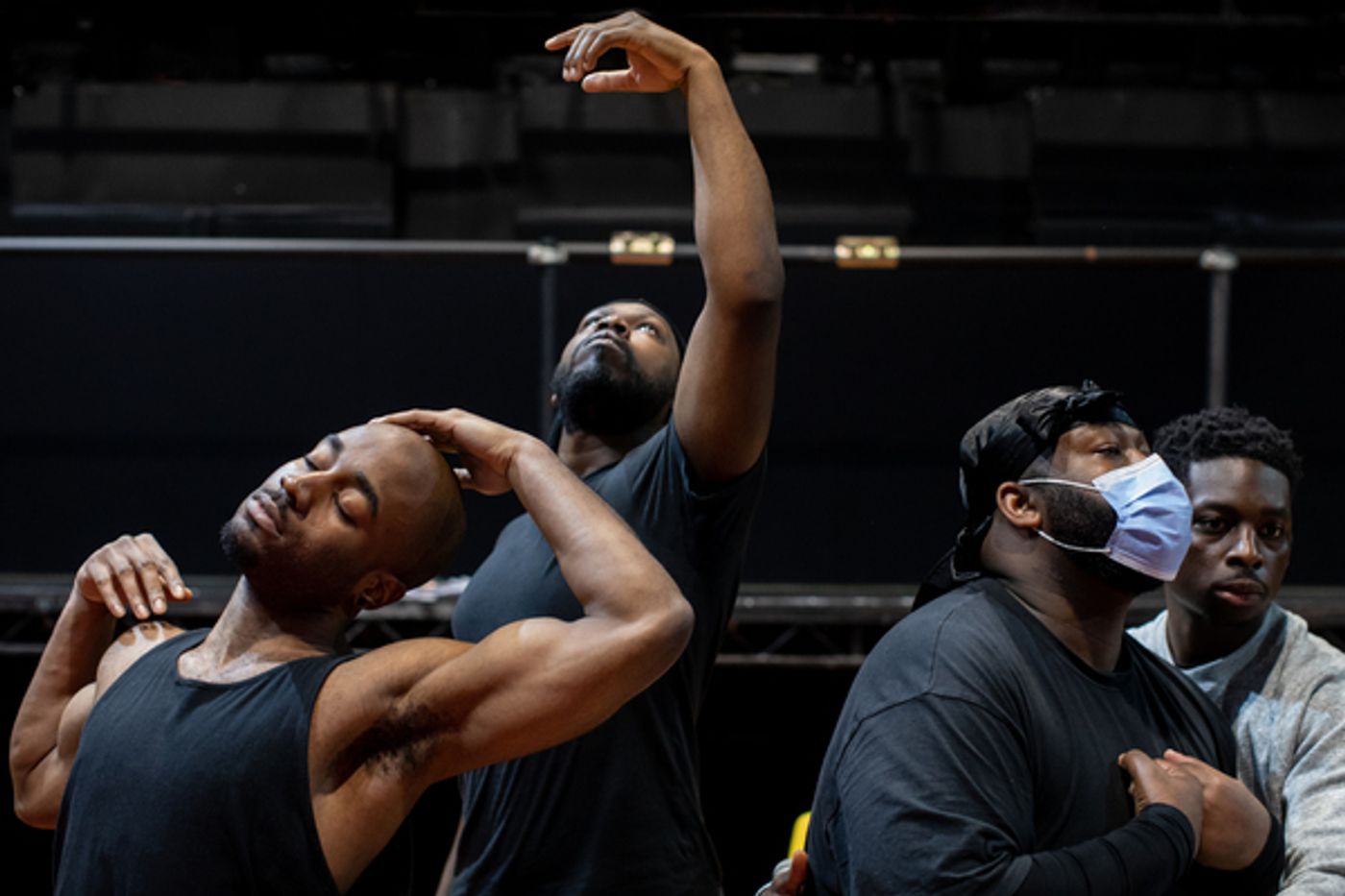 Photos: Inside Rehearsal For FOR BLACK BOYS WHO HAVE CONSIDERED SUICIDE WHEN THE HUE GETS TOO HEAVY  Image
