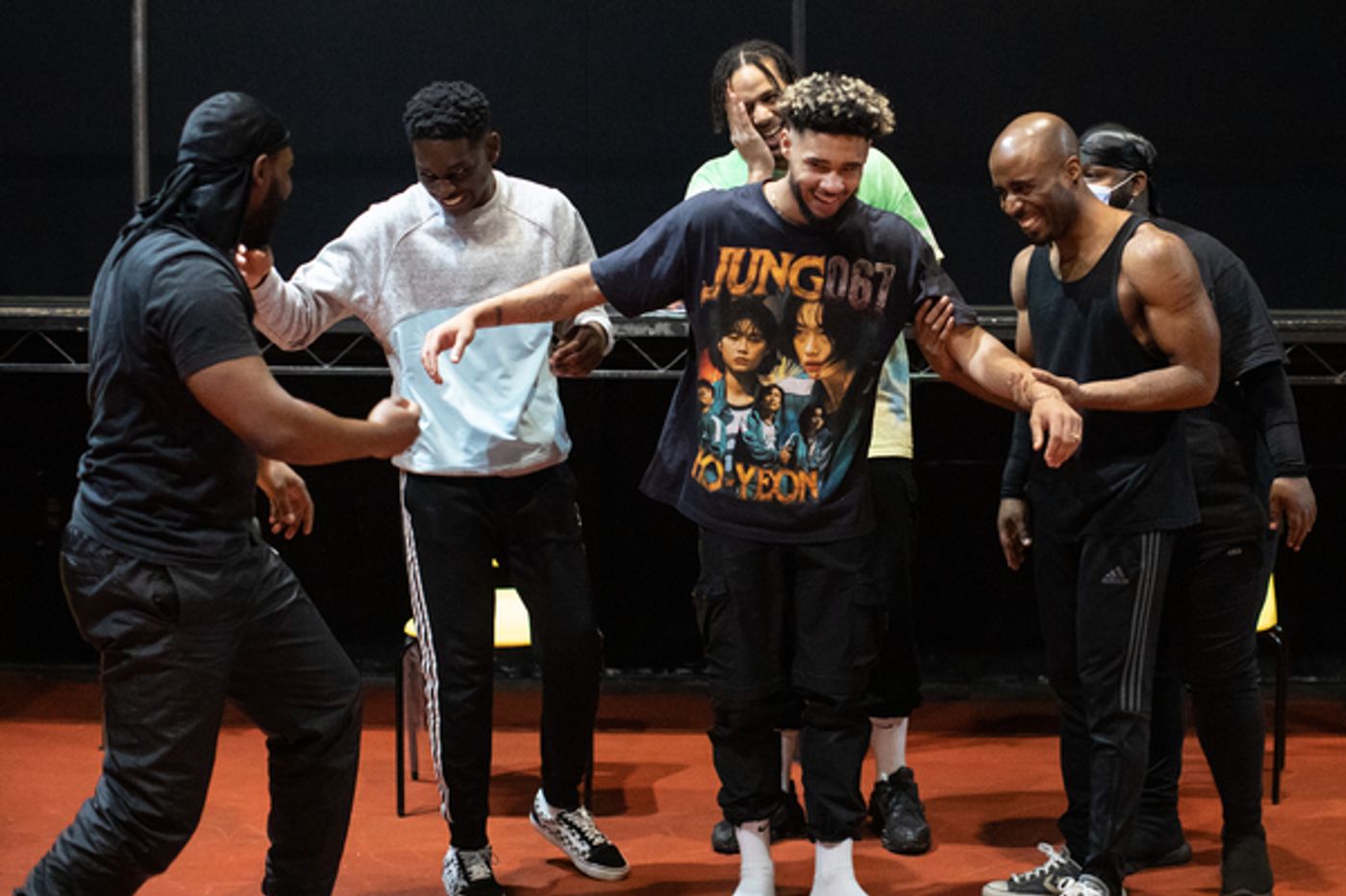 Photos: Inside Rehearsal For FOR BLACK BOYS WHO HAVE CONSIDERED SUICIDE WHEN THE HUE GETS TOO HEAVY  Image