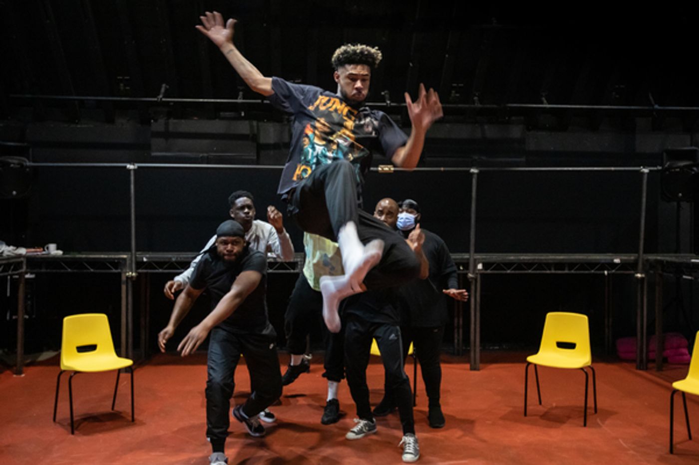 Photos: Inside Rehearsal For FOR BLACK BOYS WHO HAVE CONSIDERED SUICIDE WHEN THE HUE GETS TOO HEAVY  Image