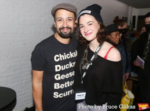 Lin-Manuel Miranda and Hannah Cruz Photo