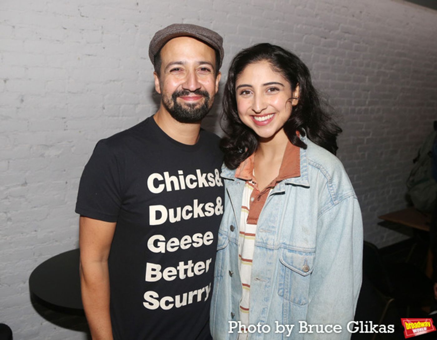 Photos: Lin-Manuel Miranda Visits SUFFS at the Public Theater Photos: Lin-Manuel Miranda Visits SUFFS at the Public Theater Image