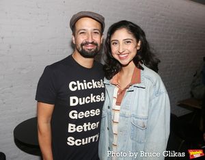 Lin-Manuel Miranda and Nadia Dandashi Photo