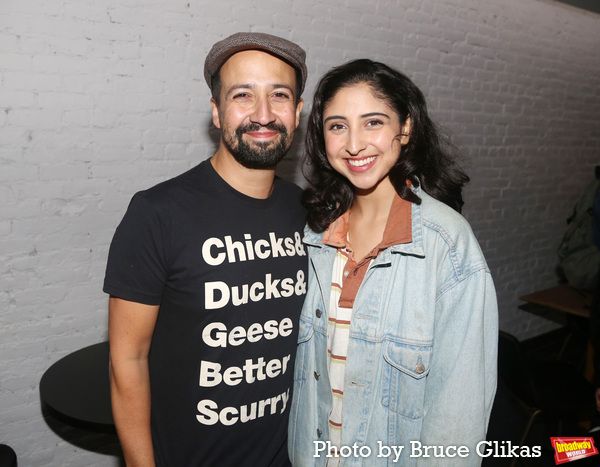 Lin-Manuel Miranda and Nadia Dandashi Photo