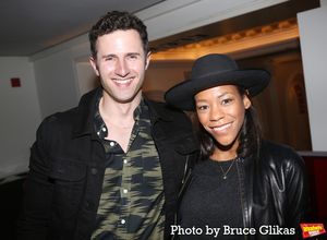 Roe Hartrampf and Nikki M. James @ BroadwayWorld Roe Hartrampf and Nikki M. James Photo