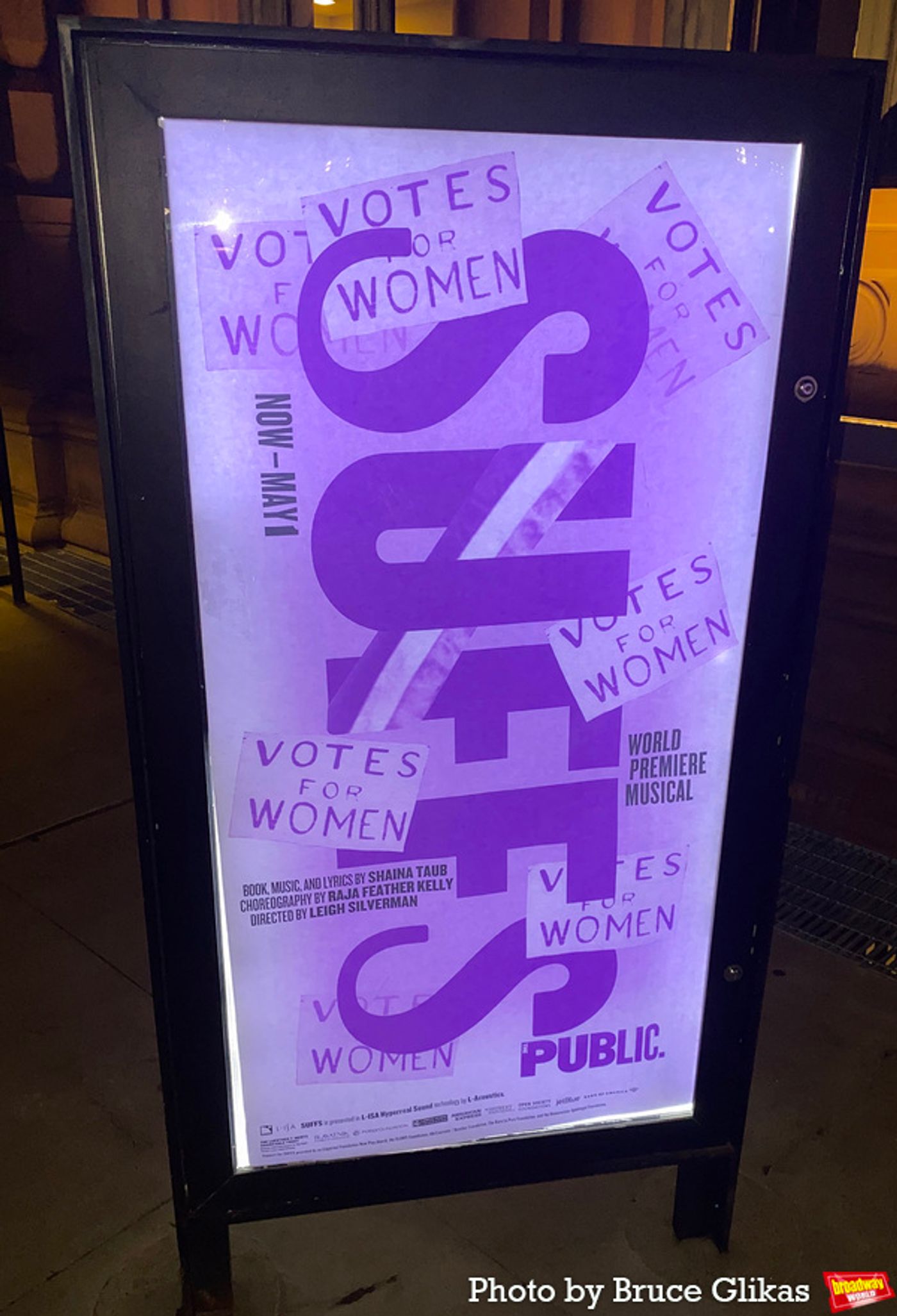 Photos: Lin-Manuel Miranda Visits SUFFS at the Public Theater Photos: Lin-Manuel Miranda Visits SUFFS at the Public Theater Image