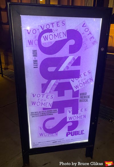 Signage at The Public Theater Photo