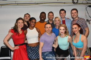 Danny Gardner with Broadway By The Year Dance Troupe that includes-Emily Applebaum, A Photo