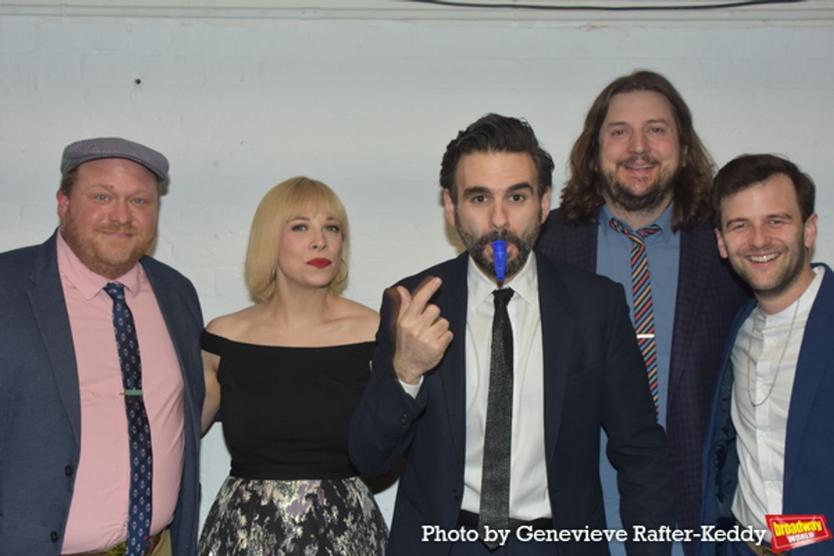 Jason SweetTooth Williams, Lauren Marcus, Joe Iconis, Ian Kagey and Seth Eliser at 