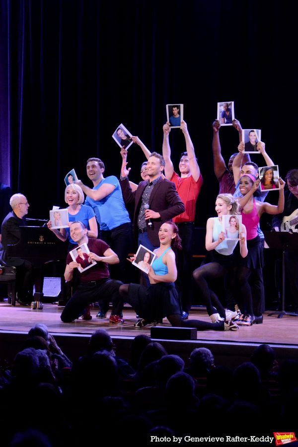 Danny Gardner with Broadway By The Year Dance Troupe that includes-Emily Applebaum, A Photo