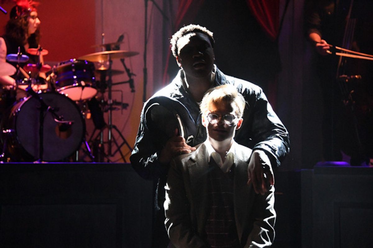 Sally (Ally Van Deuren) & Cliff (Dakota James) at Photos: The Grand Prairie Arts Council Presents CABARET