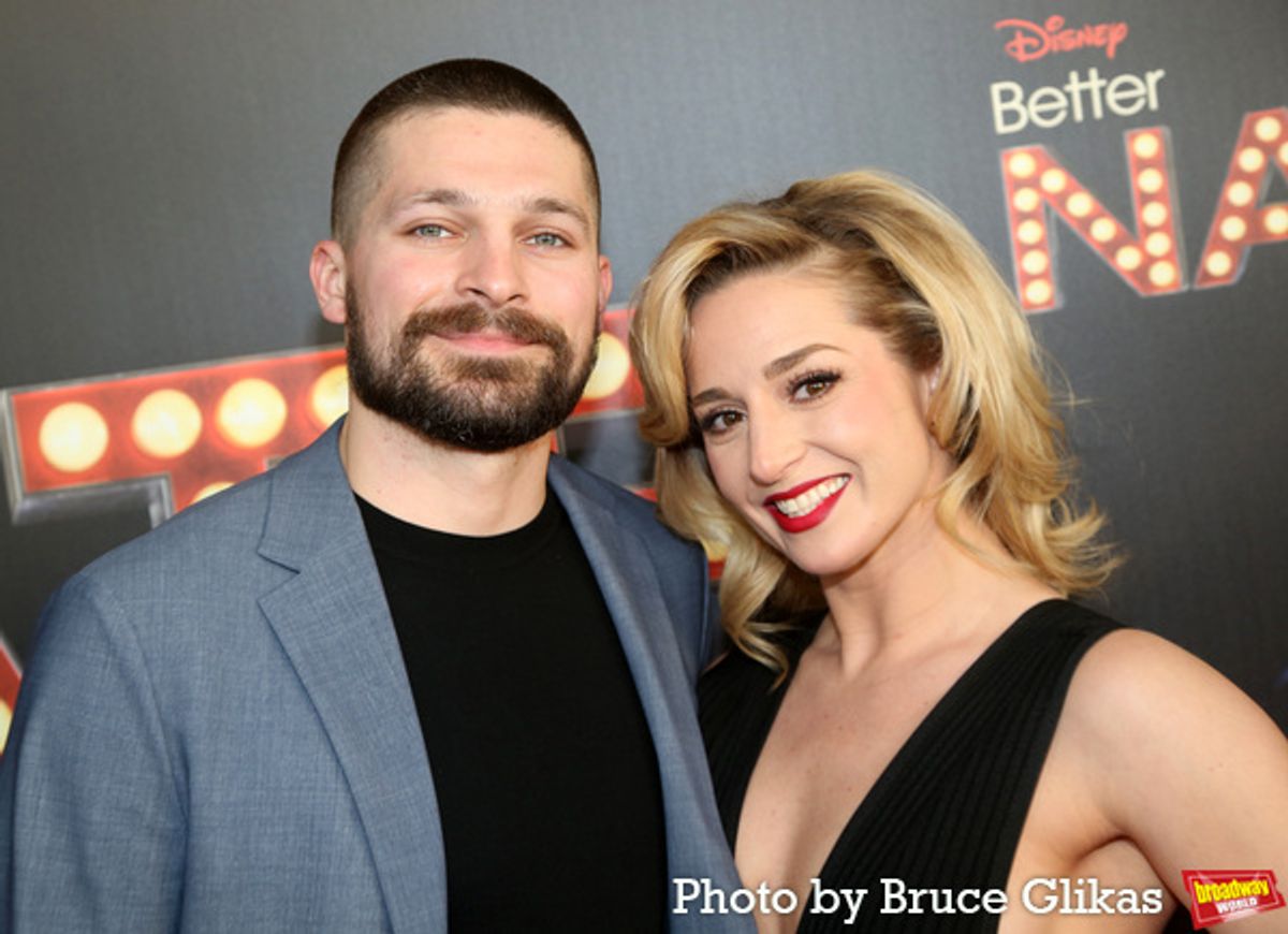 Blake Zelesnikar and Jessica Lee Goldyn at 