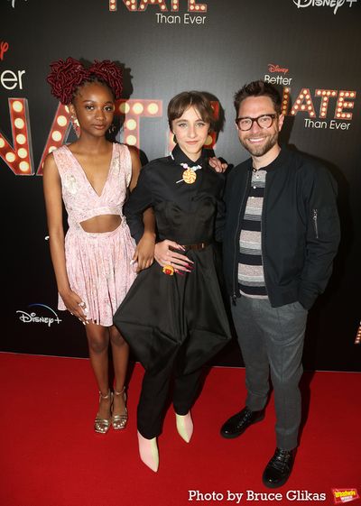 Aria Brooks, Rueby Wood and Tim Federle Photo