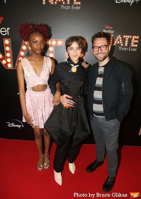 Aria Brooks, Rueby Wood and Tim Federle Photo