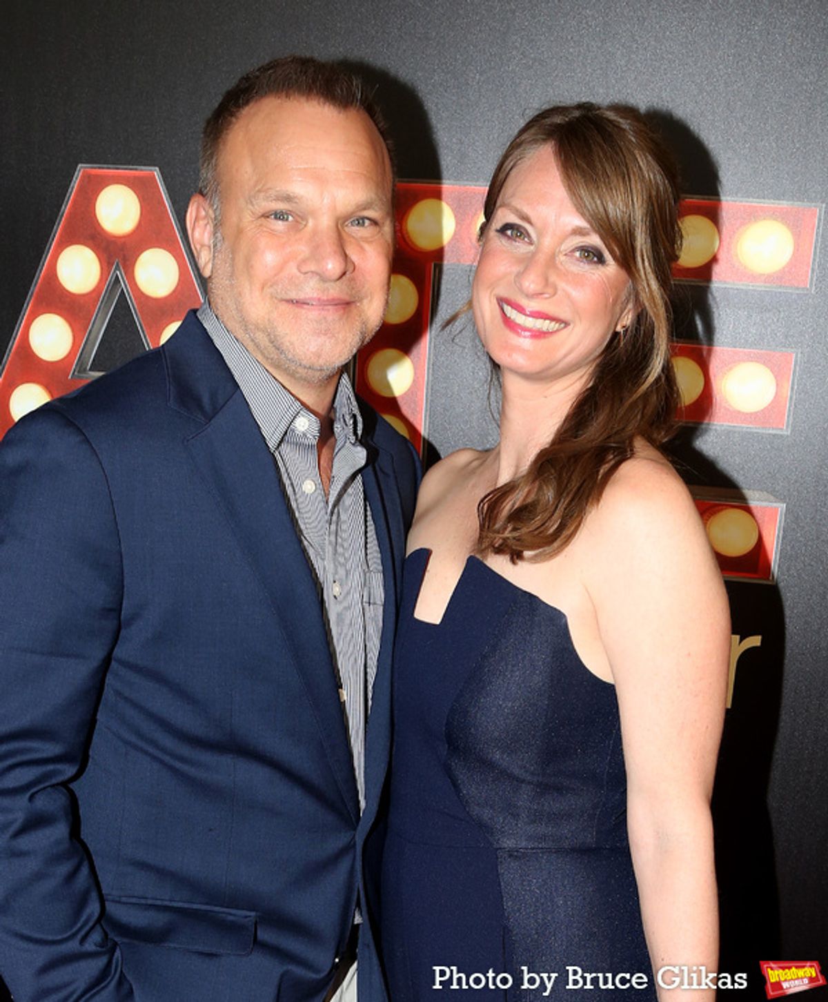 Norbert Leo Butz and Michelle Federer at 