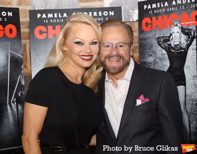 Pamela Anderson and Barry Weissler Photo