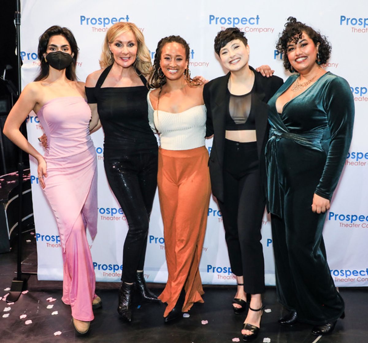 Aline Mayagoitia, Judy McLane, Ashley Blanchet, Thani Brant, and Genesis Adelia Collado at 