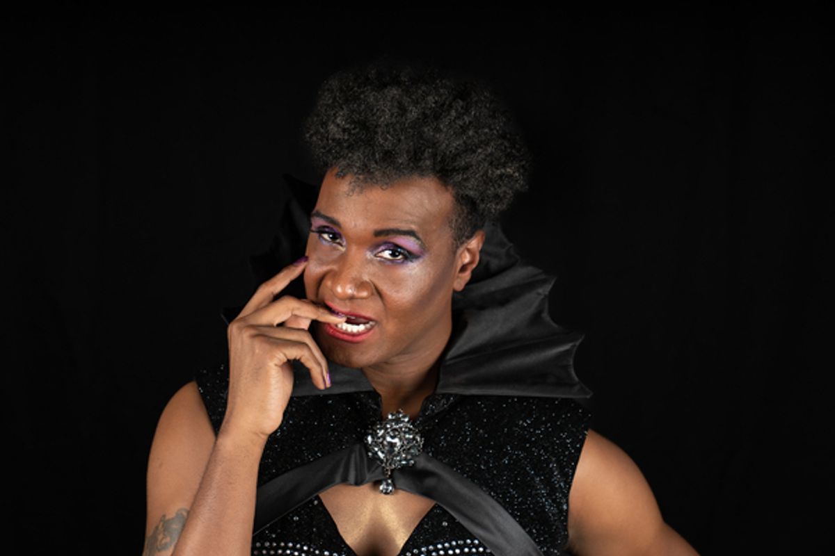 Cecil Washington Jr at Photos: First Look at Cecil Washington Jr. as Frank-N-Furter in THE ROCKY HORROR SHOW at ZACH Theatre