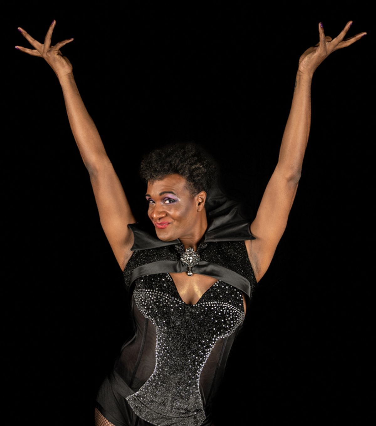 Cecil Washington Jr at Photos: First Look at Cecil Washington Jr. as Frank-N-Furter in THE ROCKY HORROR SHOW at ZACH Theatre
