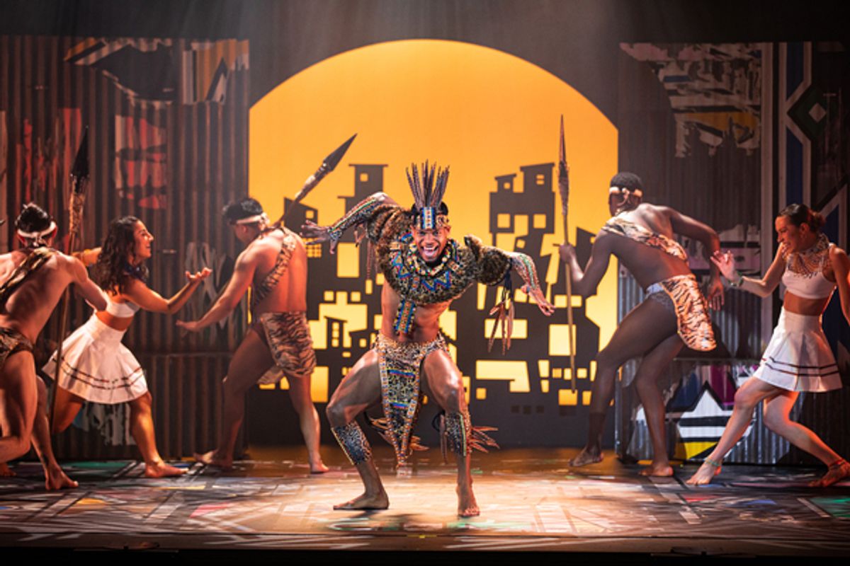 Johannes Radebe and company at Photos: First Look at JOHANNES RADEBE: FREEDOM
