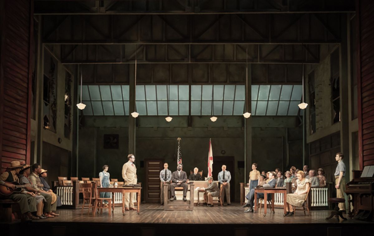 Company at Photos: First Look at TO KILL A MOCKINGBIRD at London's Gielgud Theatre