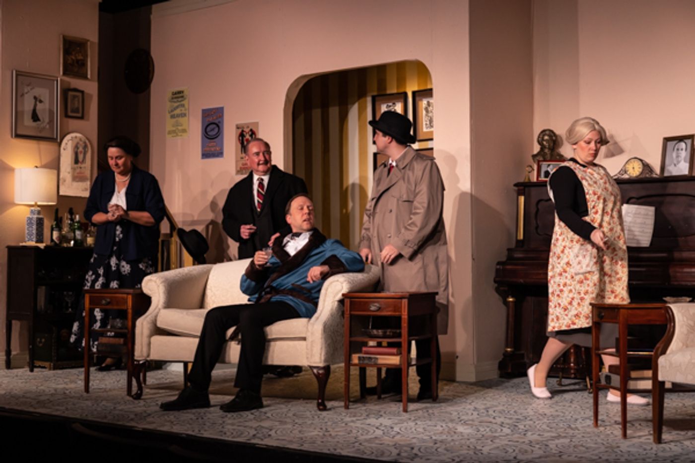 Photos: First look at Curtain Players' PRESENT LAUGHTER Photos: First look at Curtain Players' PRESENT LAUGHTER Image